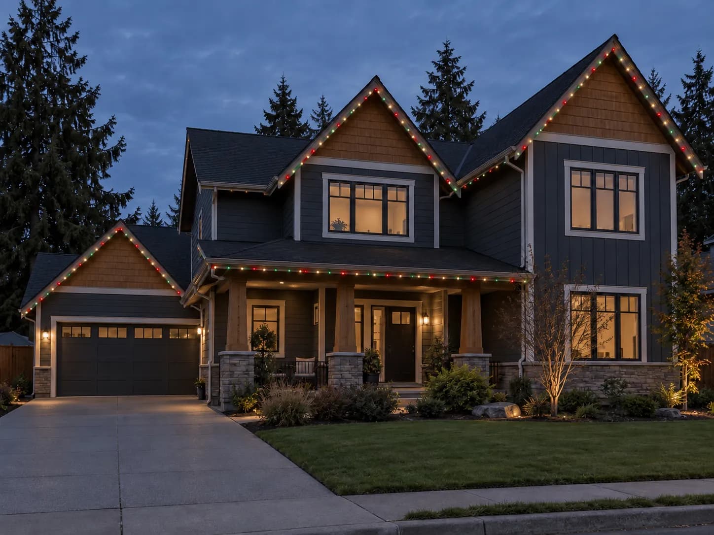 Permanent Holiday Lighting That Works Year-Round image