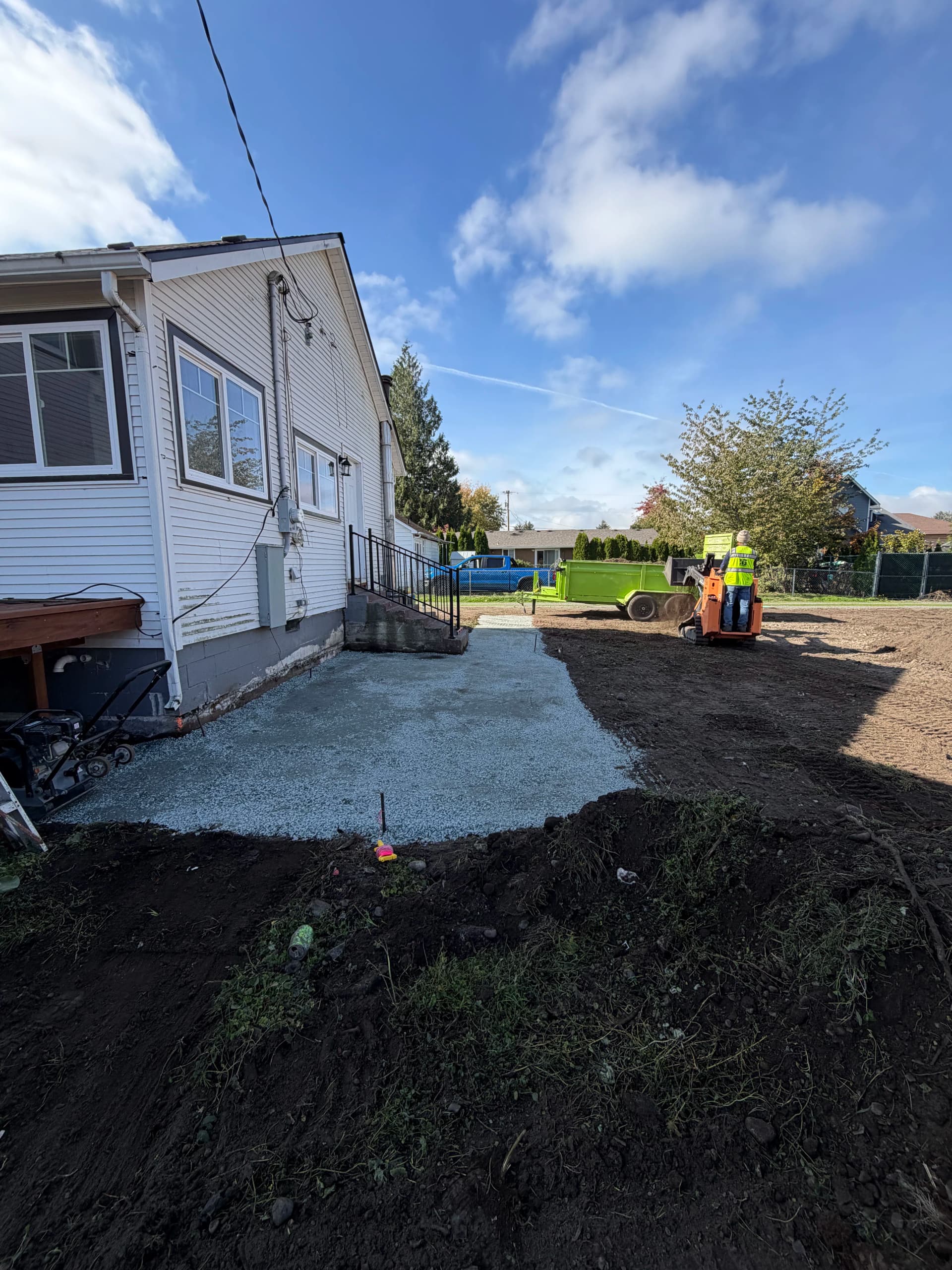 Gallery photos for Buckley Corner Lot Driveway and Hardscape Overhaul in Progress: Image #1