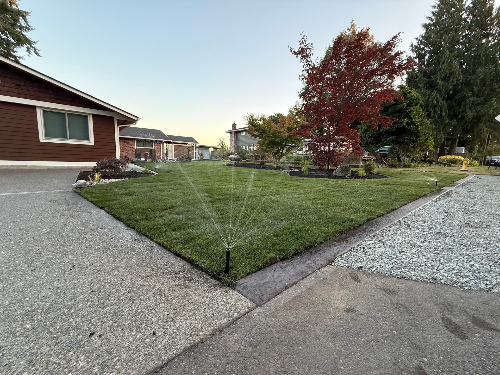 Gallery photos for Sprinkler System and Lawn Enhancement in Auburn: Image #2