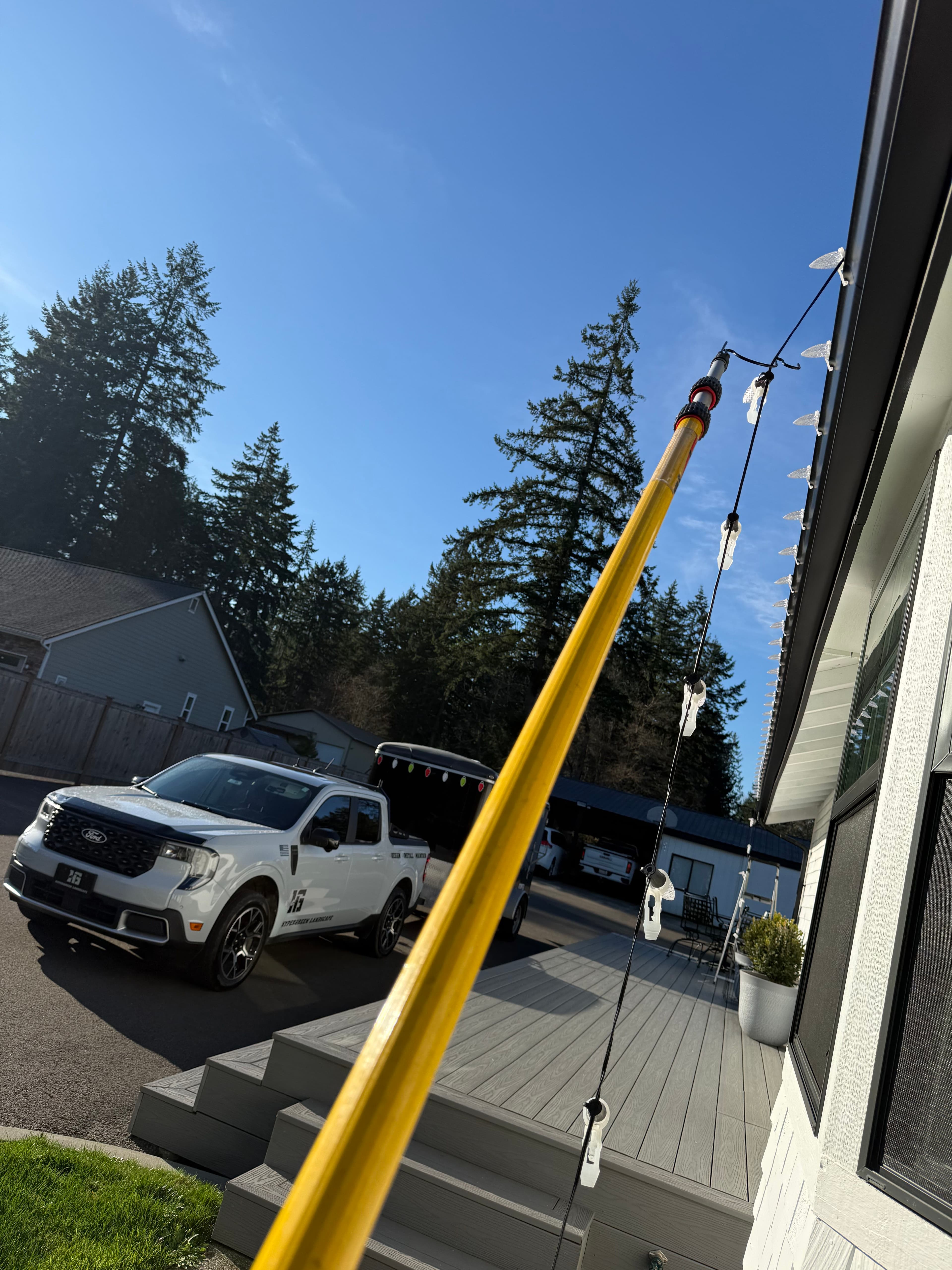 Project Holiday Lighting Takedown in Fredrickson image