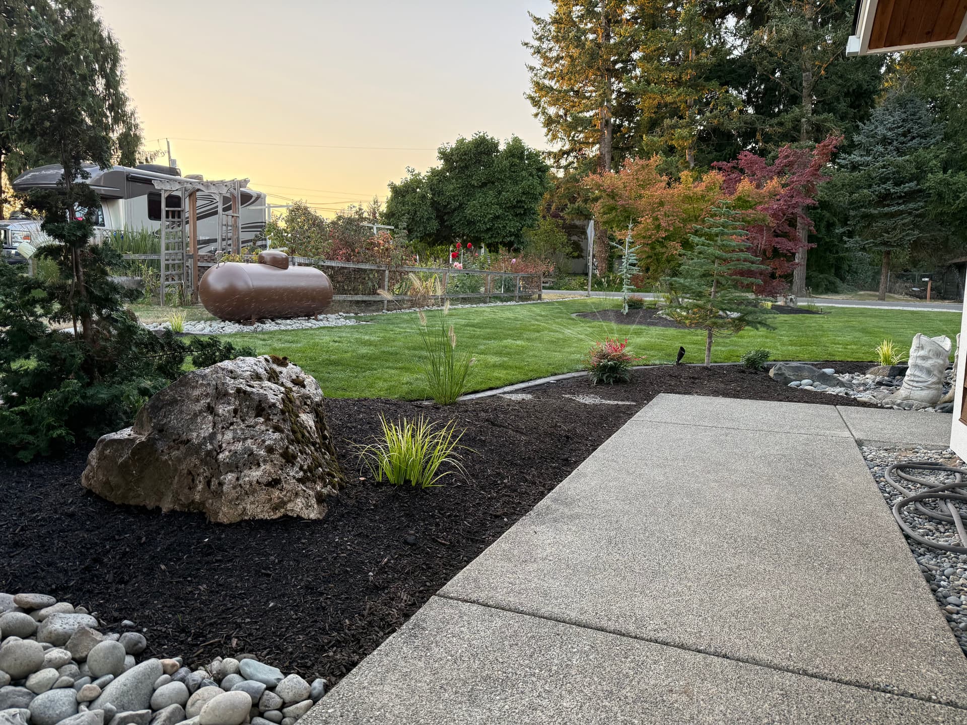 Gallery photos for Sprinkler System and Lawn Enhancement in Auburn: Image #1