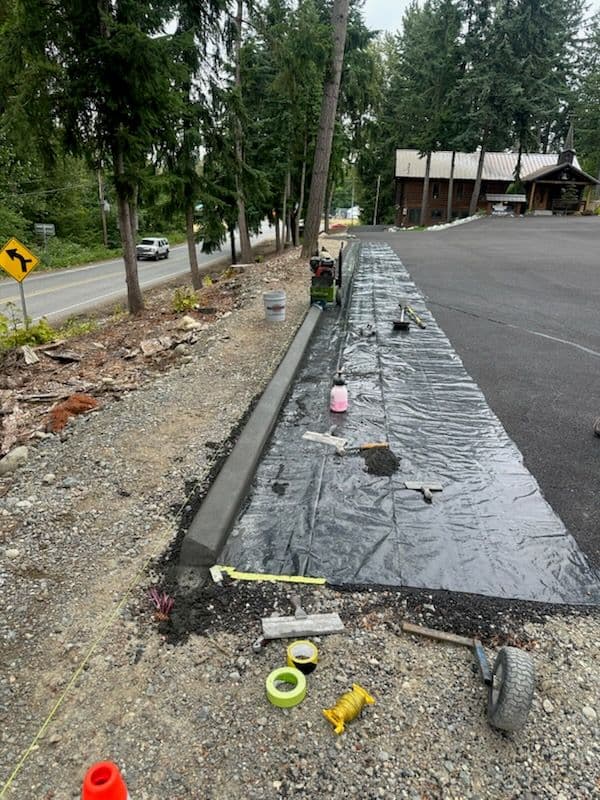 Quality Concrete Curbing Installation in Buckley