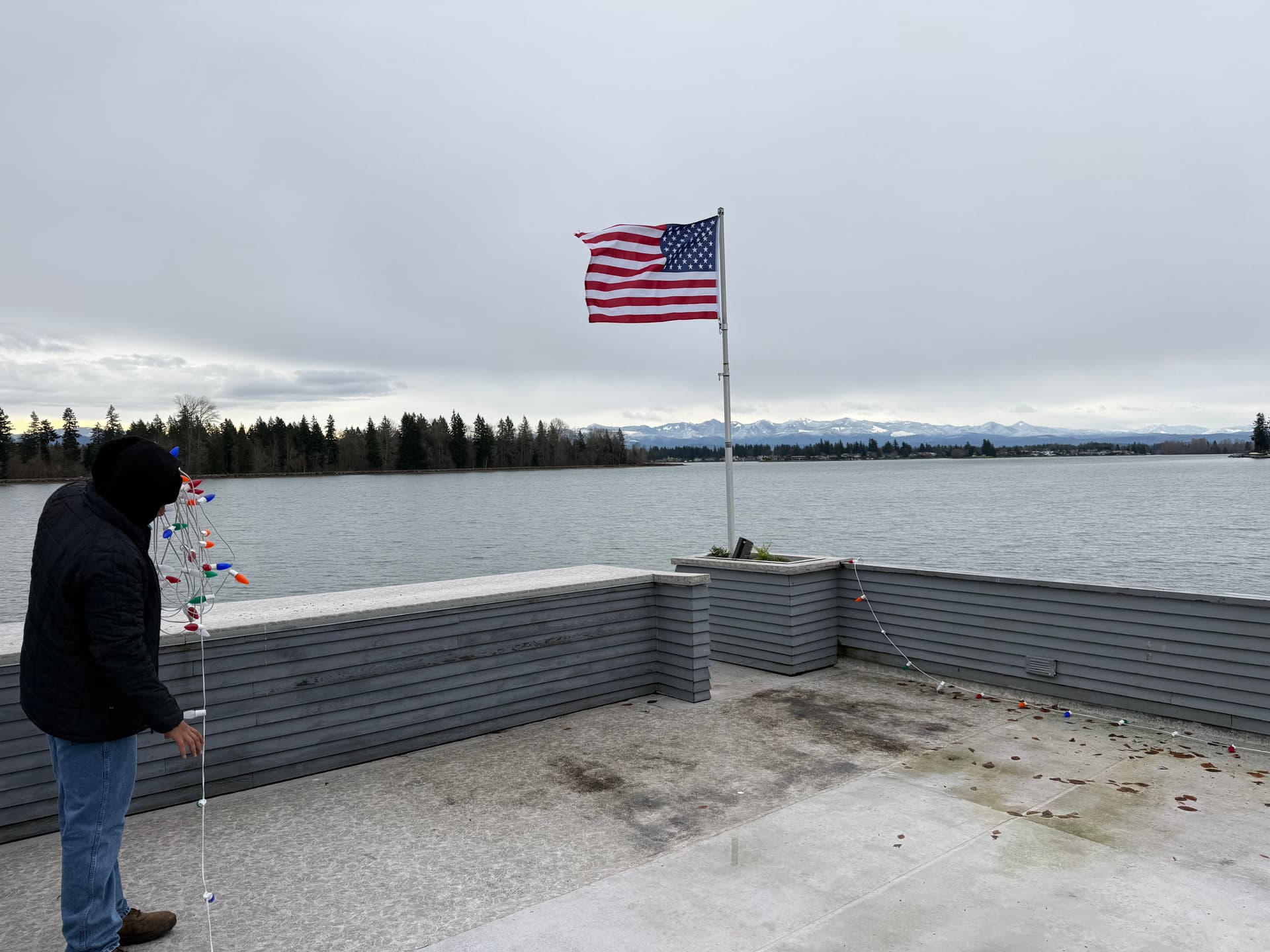 Post-Holiday Light Cleanup at Lake Tapps image